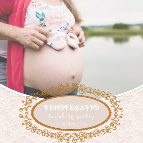 Darčekový poukaz pre MATERNITY - tehotenské fotenie